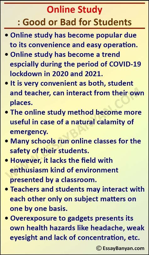 Essay On The Pros And Cons Of Studying Online 2023
