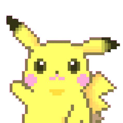 Pikachu Pixel Gif