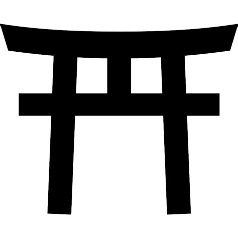 Shrine Symbol Torii Vector Svg Icon Svg Repo