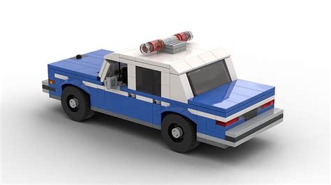 Dodge Diplomat Nypd Police Car Lego Moc Instructions