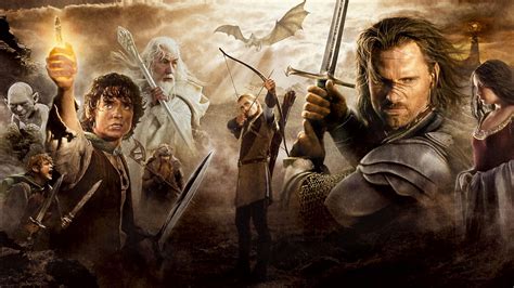 Lord Of The Rings Trilogy Movie Poster