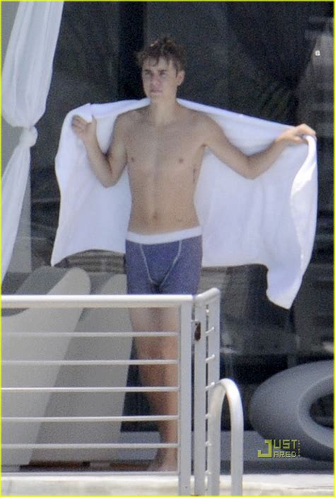Photo Justin Bieber Shirtless Photo Just Jared