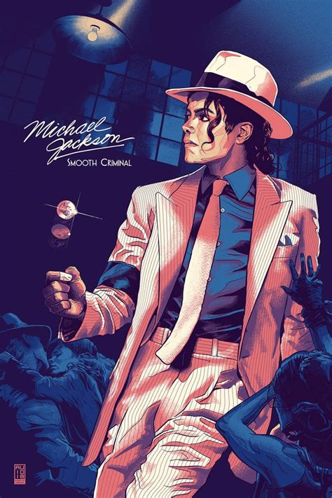 Michael Jackson Smooth Criminal Posterspy Rock Poster Michael