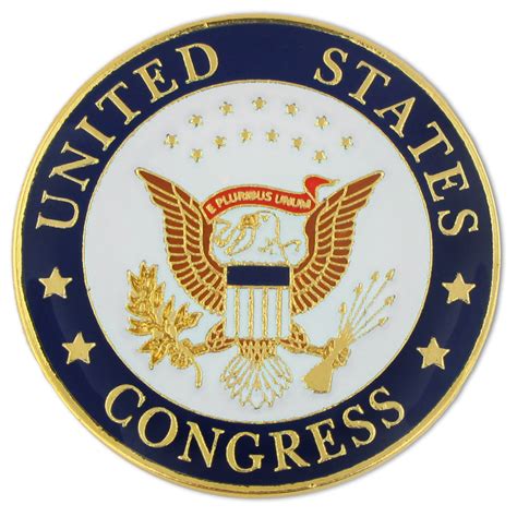 Pinmarts United States Of America Congress Seal Lapel Pin Ebay