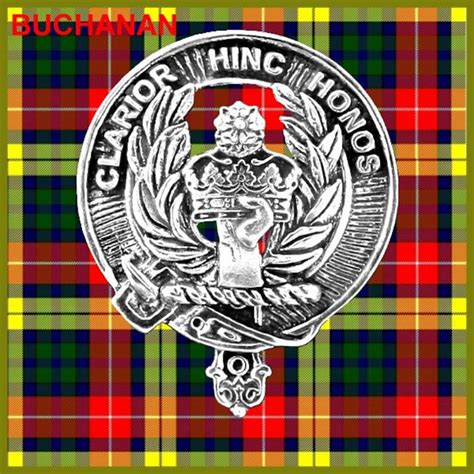 Buchanan Clan Crest Scottish Cap Badge Cb02 Etsy