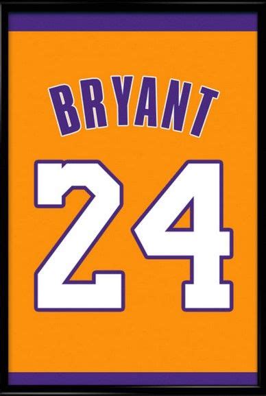 But don't worry, we are providing you the complete information about this trend. Kobe Bryant Number 24 Los Angeles Lakers Jersey Art Print ...