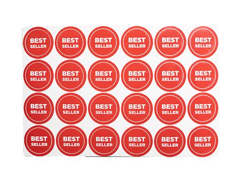 Bestseller Sticker Detachable Red Insight Cosmetics