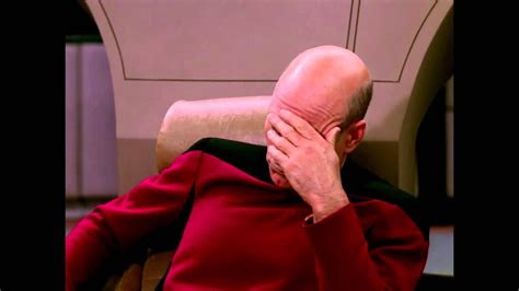 Picard Facepalm Good Lord Youtube