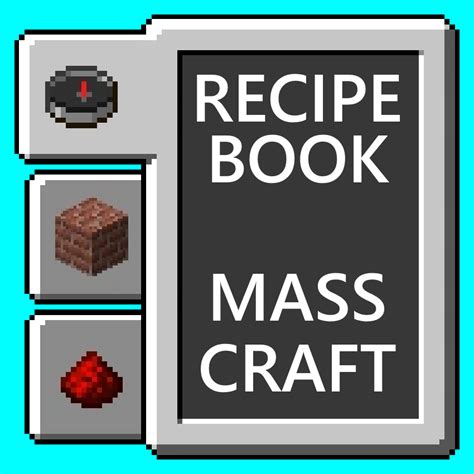 Recipe Book Mass Craft Minecraft Mod