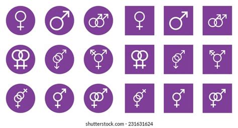 Illustrations Male Female Sex Symbols On Stock Vector Royalty Free 231632119 Shutterstock