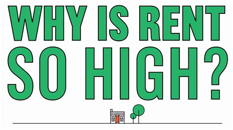 Why Is Rent So High Graphic By Sightline Institute Market Urbanism