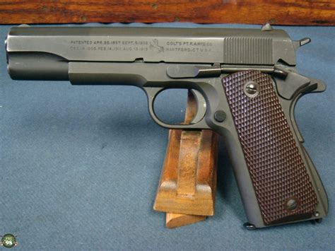 Sold Exceptional Us Ww2 Colt 1911a1 Army Pistol November 1942 Matching