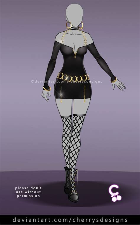 Closed 24h Auction Outfit Adopt 1244 By Cherrysdesigns On