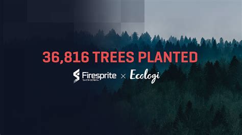Firesprite Firesprite Plant Over 36000 Trees In First Year With Ecologi