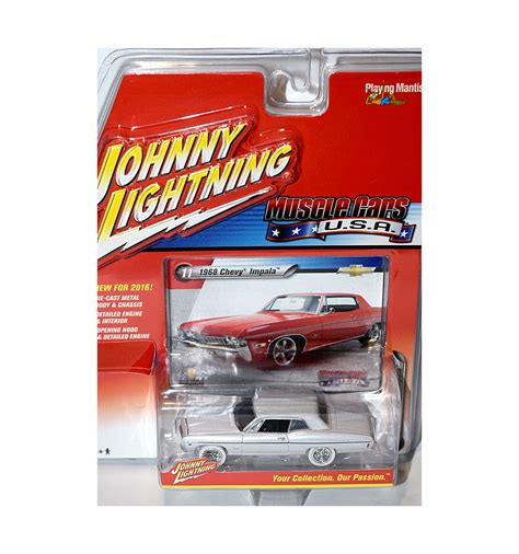 Johnny Lightning Muscle Cars Usa Rare White Lightning 1968