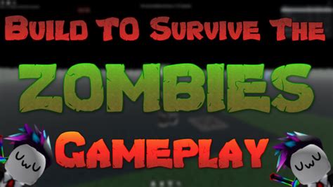 🛠 Build To Defend 🧱 Build To Survive The Zombies 🧟‍♂️ Roblox