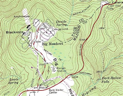 How Elevation Is Shown On A Topographic Map Map