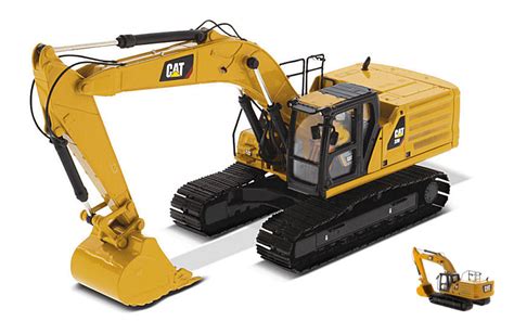 Caterpillar cat 336e h hybrid hydraulic excavator 1/50 by diecast masters 85279. Modellino mezzi industriali Diecast Master CAT 336 ...