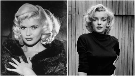 were jayne mansfield and marilyn monroe rivals mansfield said she was completely different