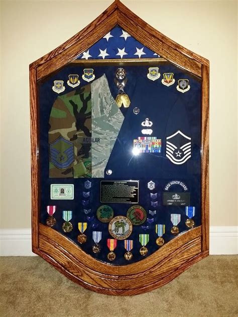 Air Force Shadow Box Retirement Daego Art Crestview Fl Military