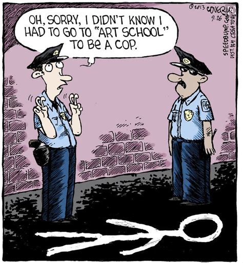Mystery Fanfare Cartoon Of The Day Cops