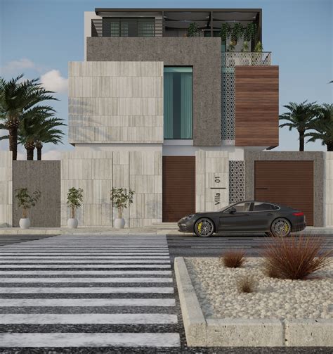 Modern Villas Design Riyadh Saudi Arabia On Behance