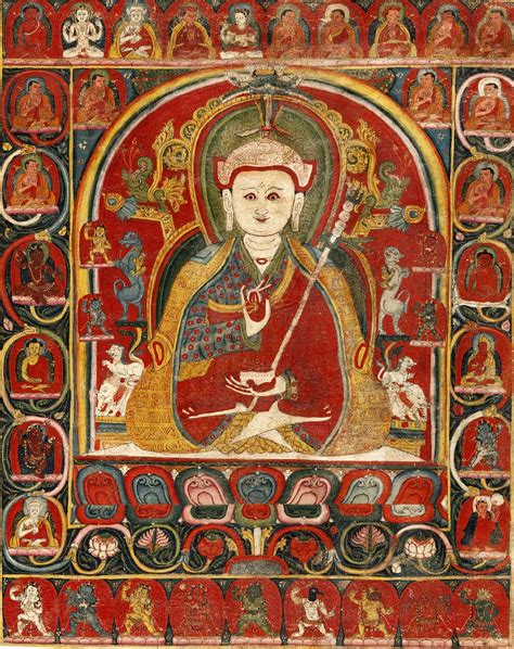 The Indian Master Padmasambhava Known By Many Different Names Which