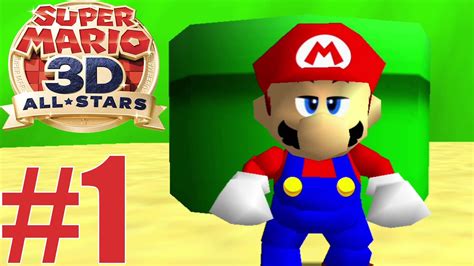 Super Mario 3d All Stars Mario 64 Gameplay Walkthrough Part 1 Youtube