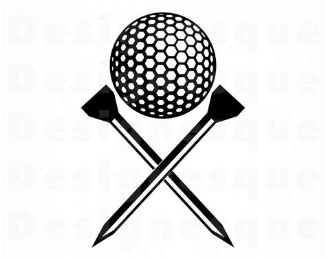 Golf Tee Logo Svg Golf Tee Svg Golf Ball Svg Golf Svg Golf Etsy En
