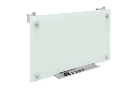 Quartet Infinity Frameless Glass Board Magnetic Dry Erase Whiteboard With Dry Erase Marker