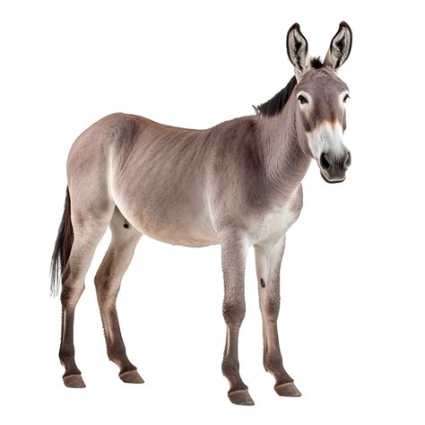 Donkey Isolated On Transparent Background Digital Art Png Images