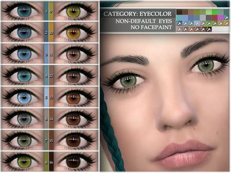 Sims 4 Eye Colors Cc Ludagirl