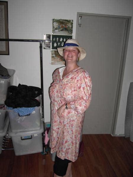 Debbie Dressed Up As A Granny Photo
