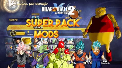 Pack De Mods Para Dragon Ball Xenoverse 2 Youtube