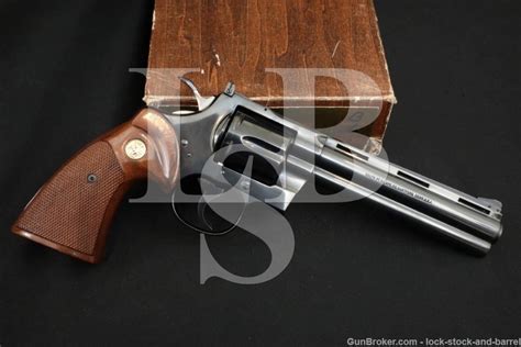Colt Python I3660 357 Magnum Blued 6″ Dasa Double Action Revolver