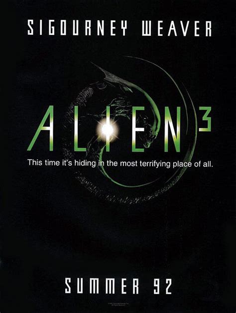 Alien 3 Movie Poster 1 Of 6 Imp Awards