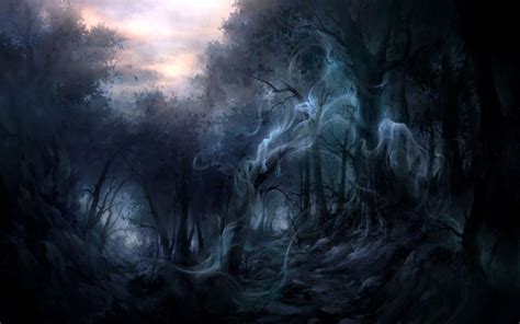 Gothic Forest Ghosts Forest Background Forest Art Dark Forest