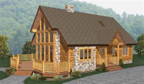 Cedar Ridge Log Cabin Plan By Beaver Mountain Log And Cedar