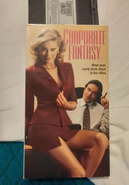 CORPORATE FANTASY 1999 VHS Unrated Version W Tracy Ryan 75 00