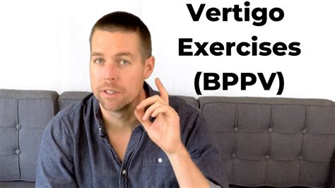 Vertigo Exercises Youtube