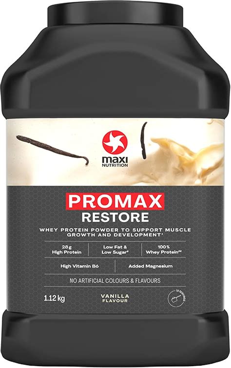 Maximuscle Promax Restore Whey Concentrate Protein Powder For Muscle