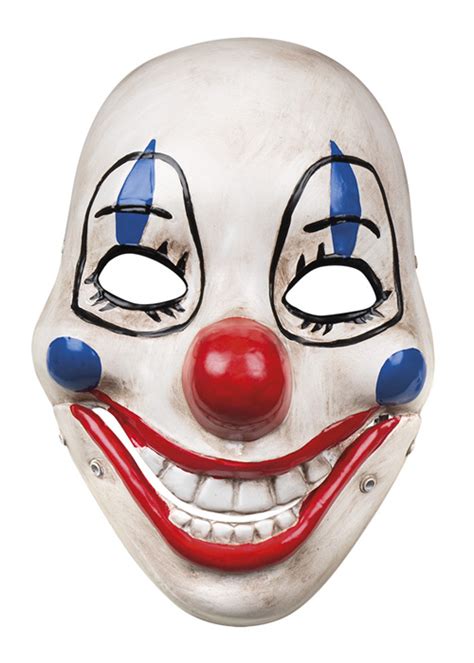 Halloween Scary Clown Mask With Movable Jaw