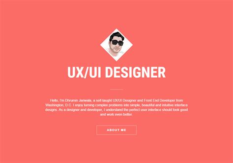 UI/UX Front end Designer Portfolio - CSS Winner