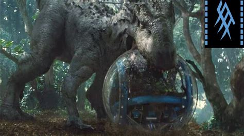 Jurassic World 2015 Gyrosphere Attack Movie Scene Hd Youtube