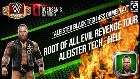 Aleister Black 4ss Gameplay 😈 Root Of All Evil Revenge Tour Open