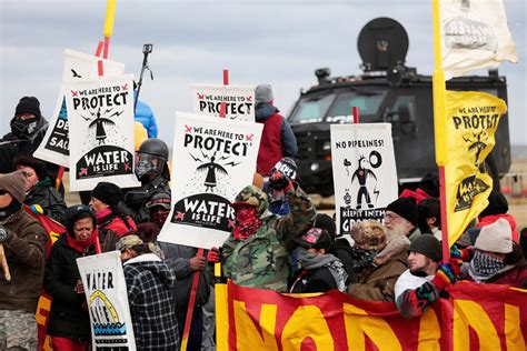 At Dakota Pipeline Protesters Questions Of Surveillance And Jamming