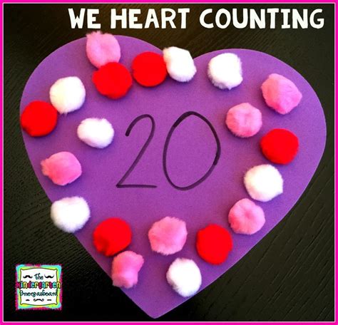 Simple Valentines Day Math Activity Valentine Activities Preschool