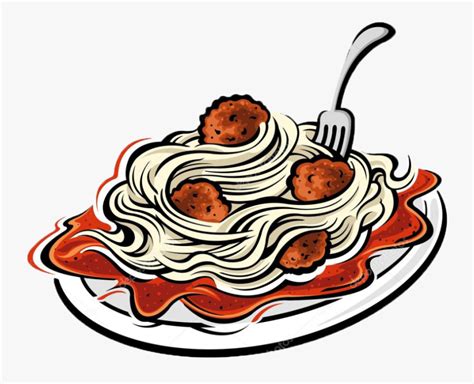 Animated Spaghetti And Meatballs Free Transparent Clipart Clipartkey