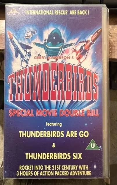 Thunderbirds Are Go Thunderbird Six Ua Mgm Vhs Video Tape Gerry