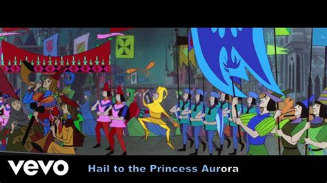 Chorus Sleeping Beauty Hail To The Princess Aurora From Sleeping Beautysing Along Youtube